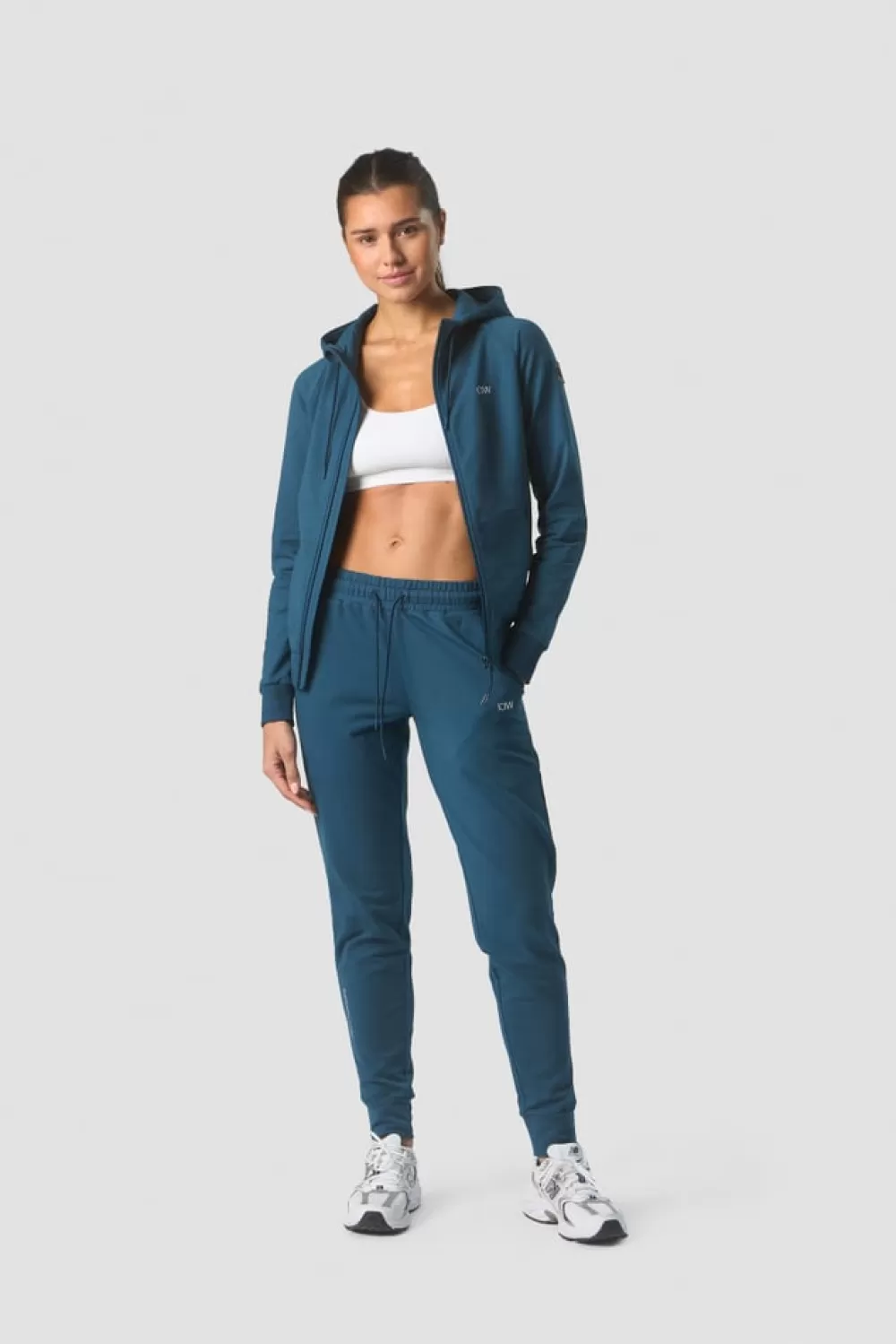 Women ICIW Activity Zip Hoodie Wmn Teal