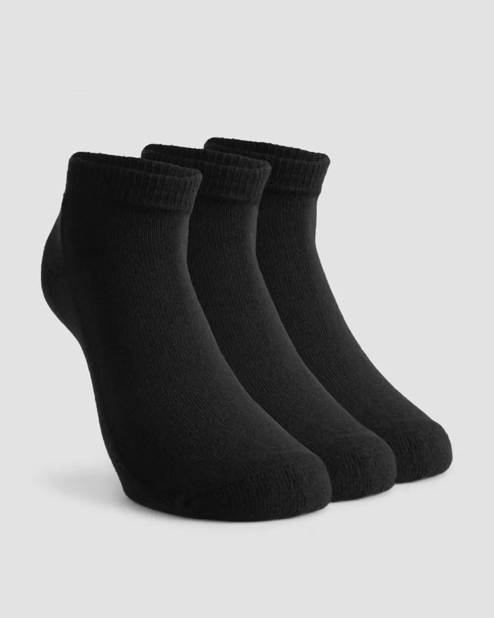 Women ICIW Ankle Socks 3-pack Black