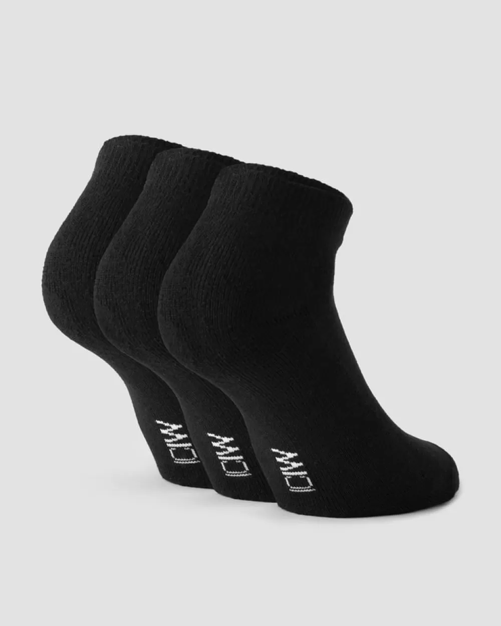 Women ICIW Ankle Socks 3-pack Black