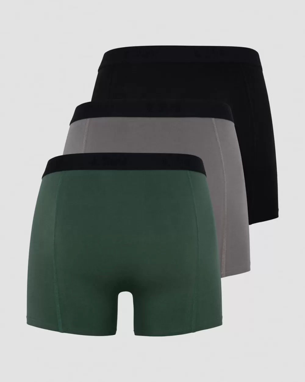 ICIW Boxer 3-pack Black/Grey/Moss