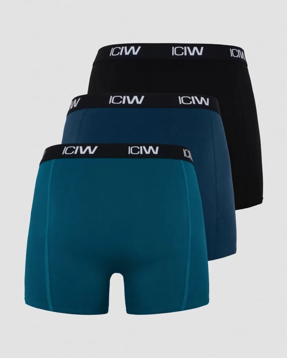 ICIW Boxer 3-pack Black/Teal