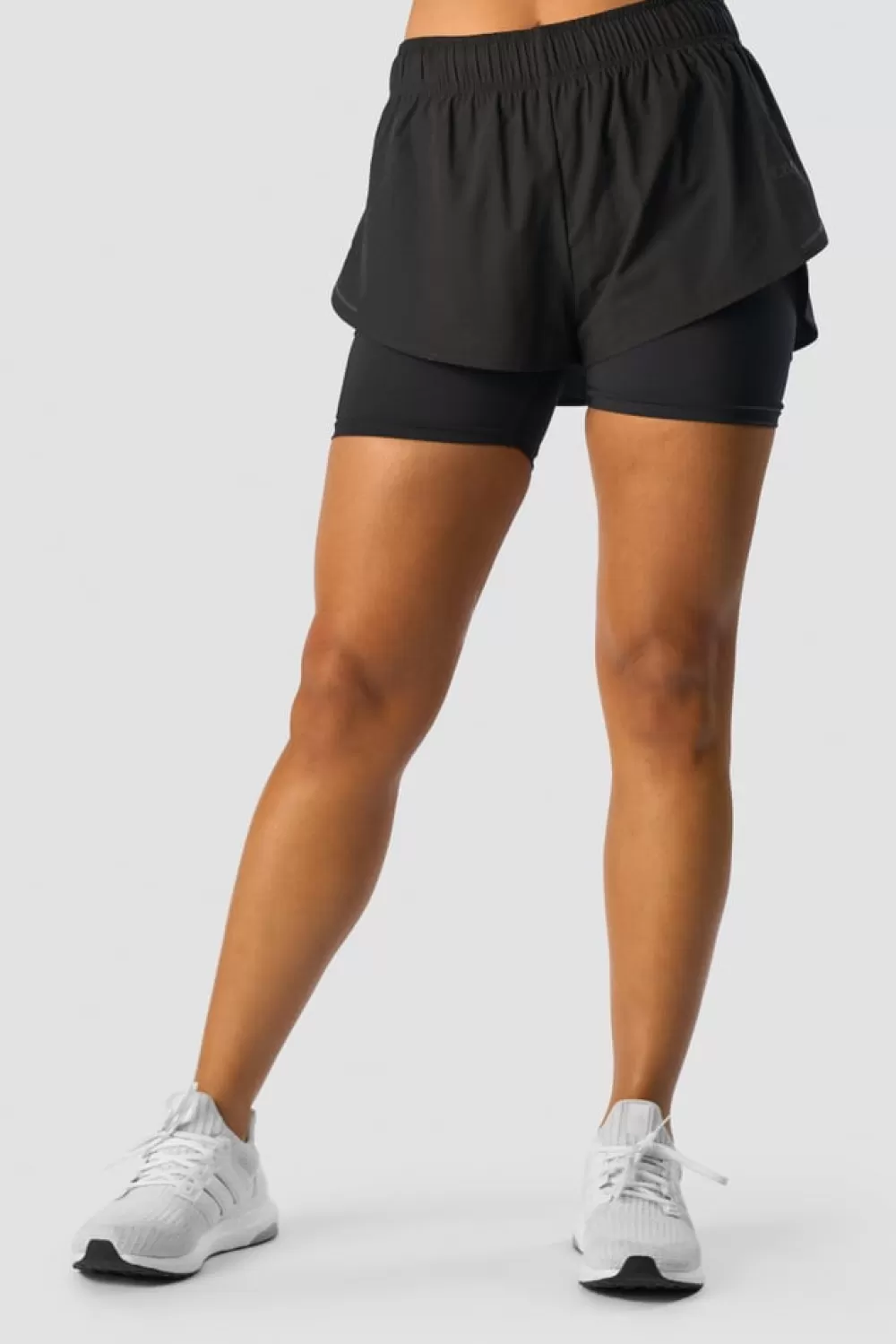 Women ICIW Charge 2-in-1 Shorts Wmn Black