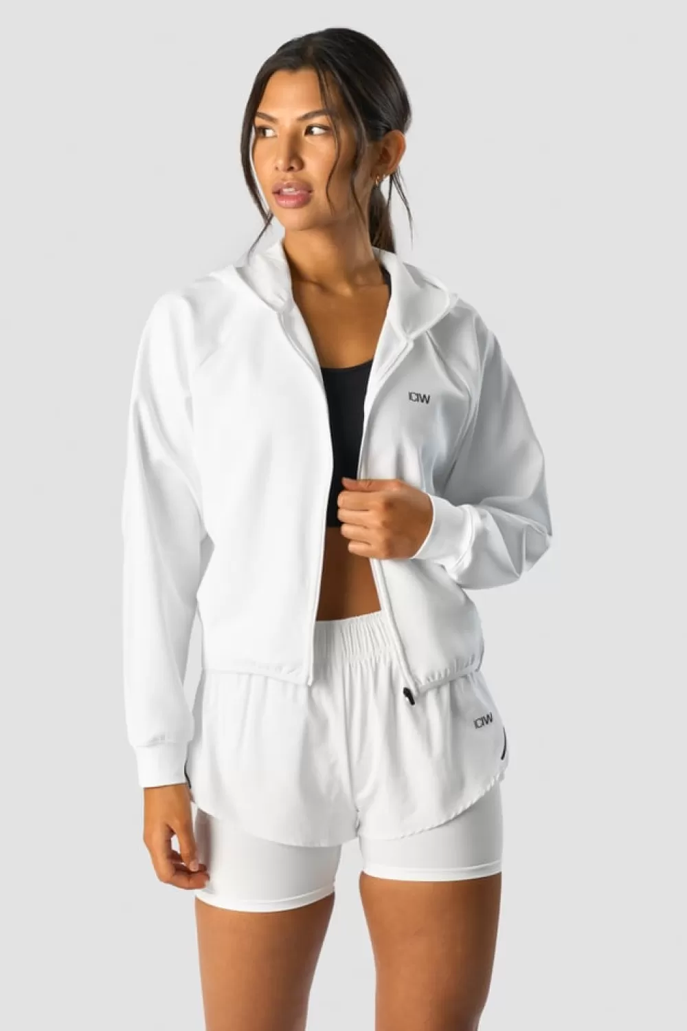 Women ICIW Charge Hoodie Wmn White