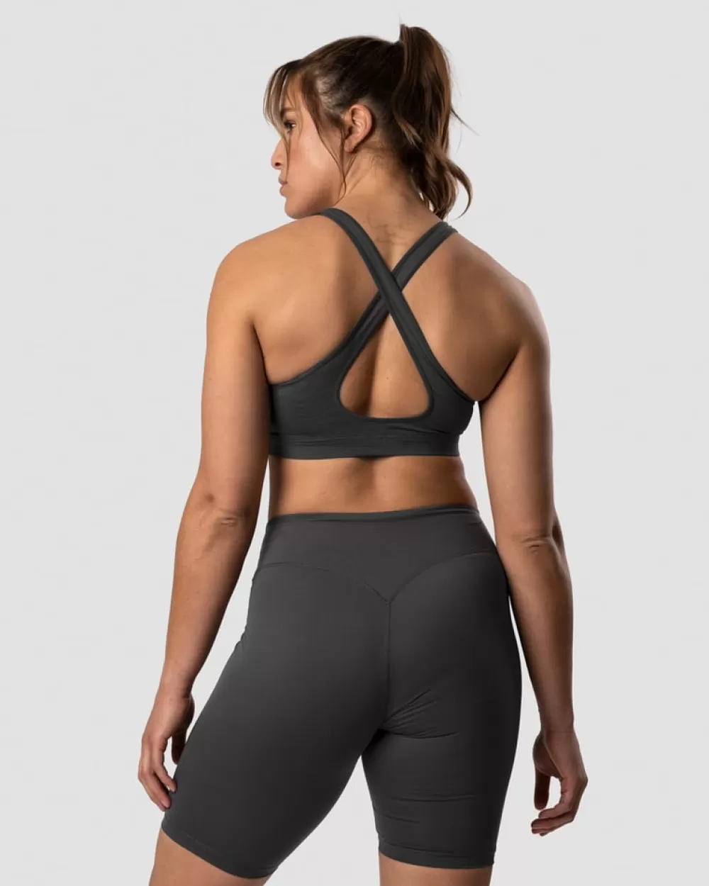 Women ICIW Classic Sports Bra Anthracite