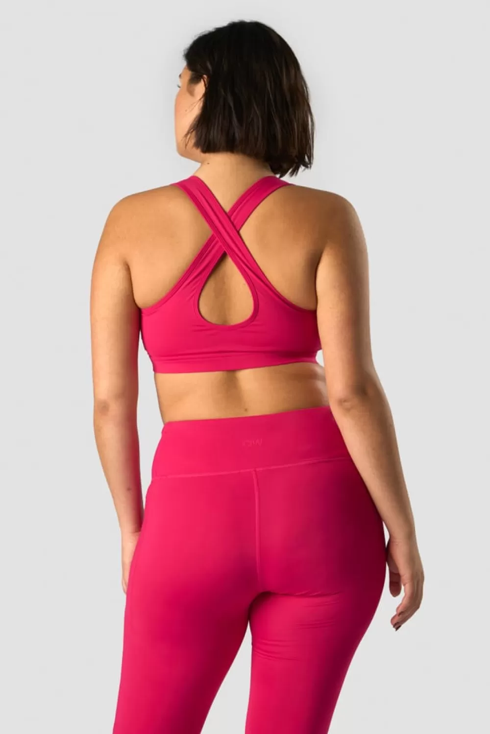 Women ICIW Classic Sports Bra Hyper Pink