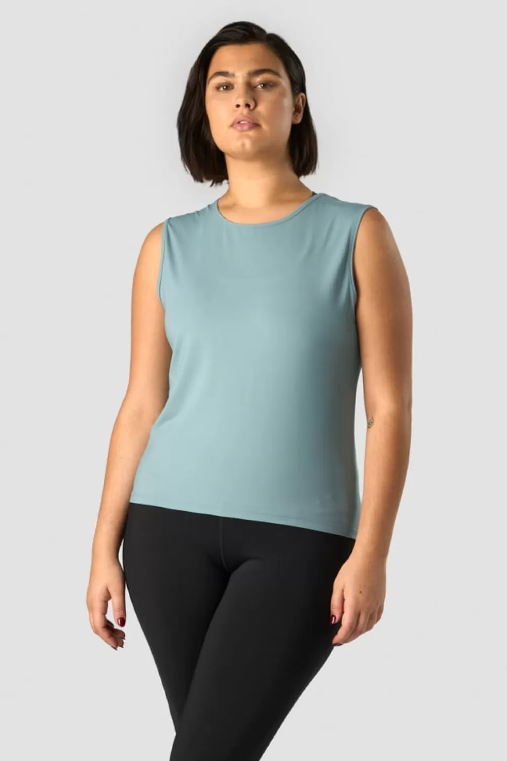 Women ICIW Classic Tank Top Steel Blue