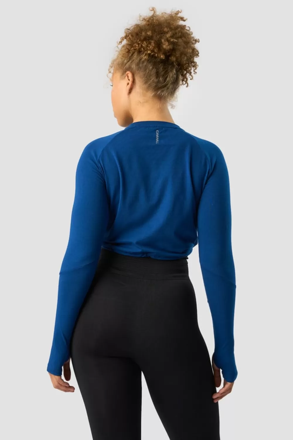 Women ICIW Define Cropped Adjustable Long Sleeve Dark Navy