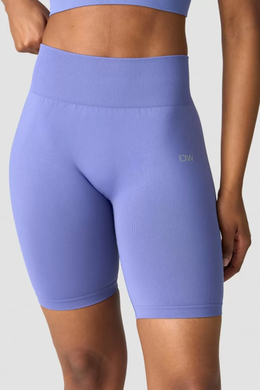 Women ICIW Define Seamless Biker Shorts Wmn Violet Blue