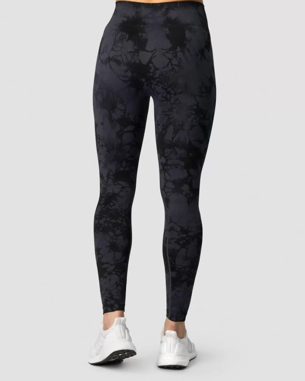 Women ICIW Define Seamless Tie Dye Tights Midnight