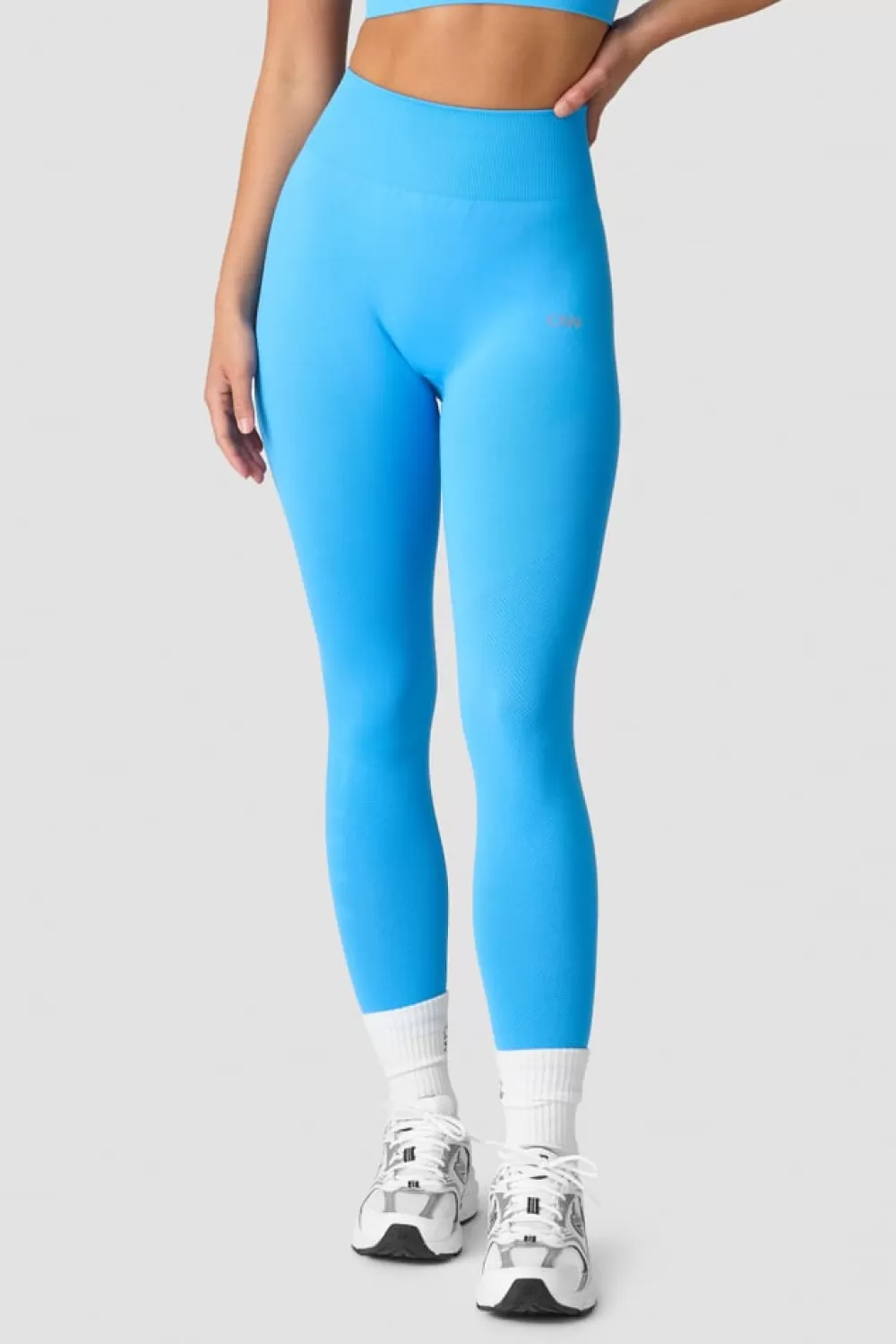 Women ICIW Define Seamless Tights Pacific Blue