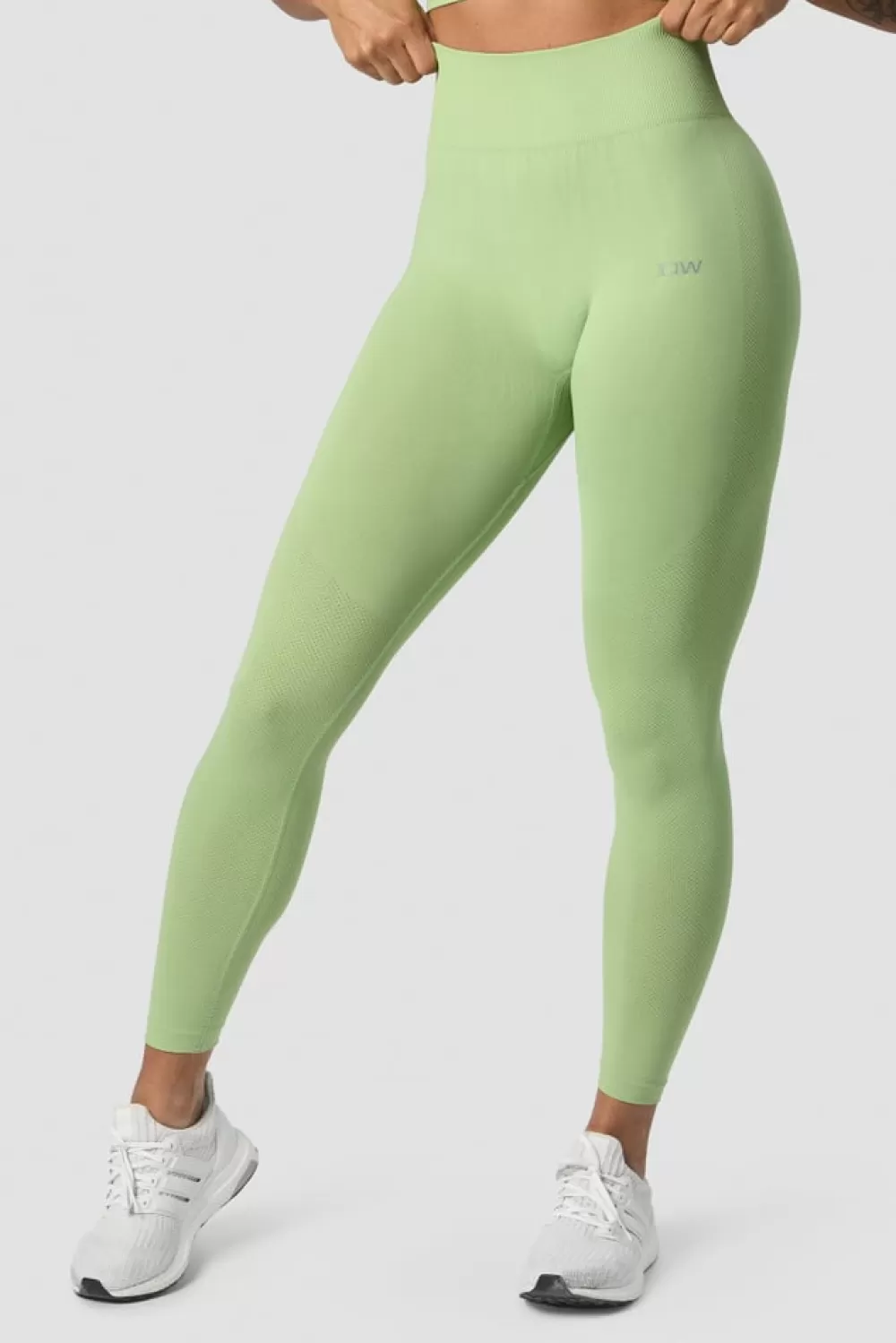 Women ICIW Define Seamless Tights Summer Green