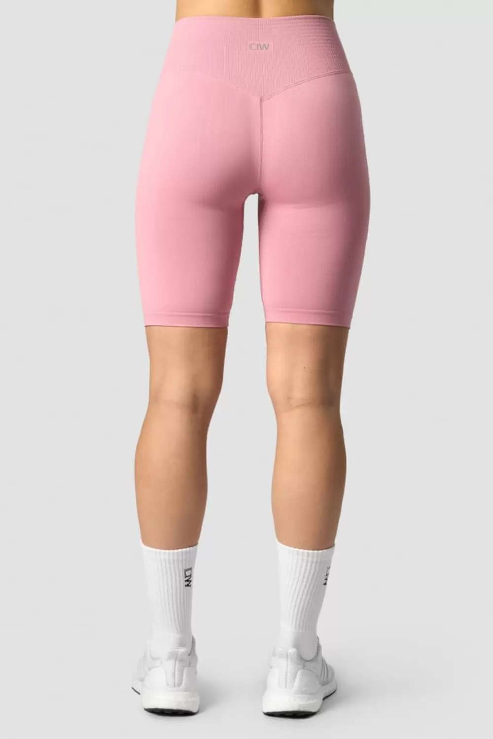 Women ICIW Define Seamless V-shape Biker Shorts Dusty Pink