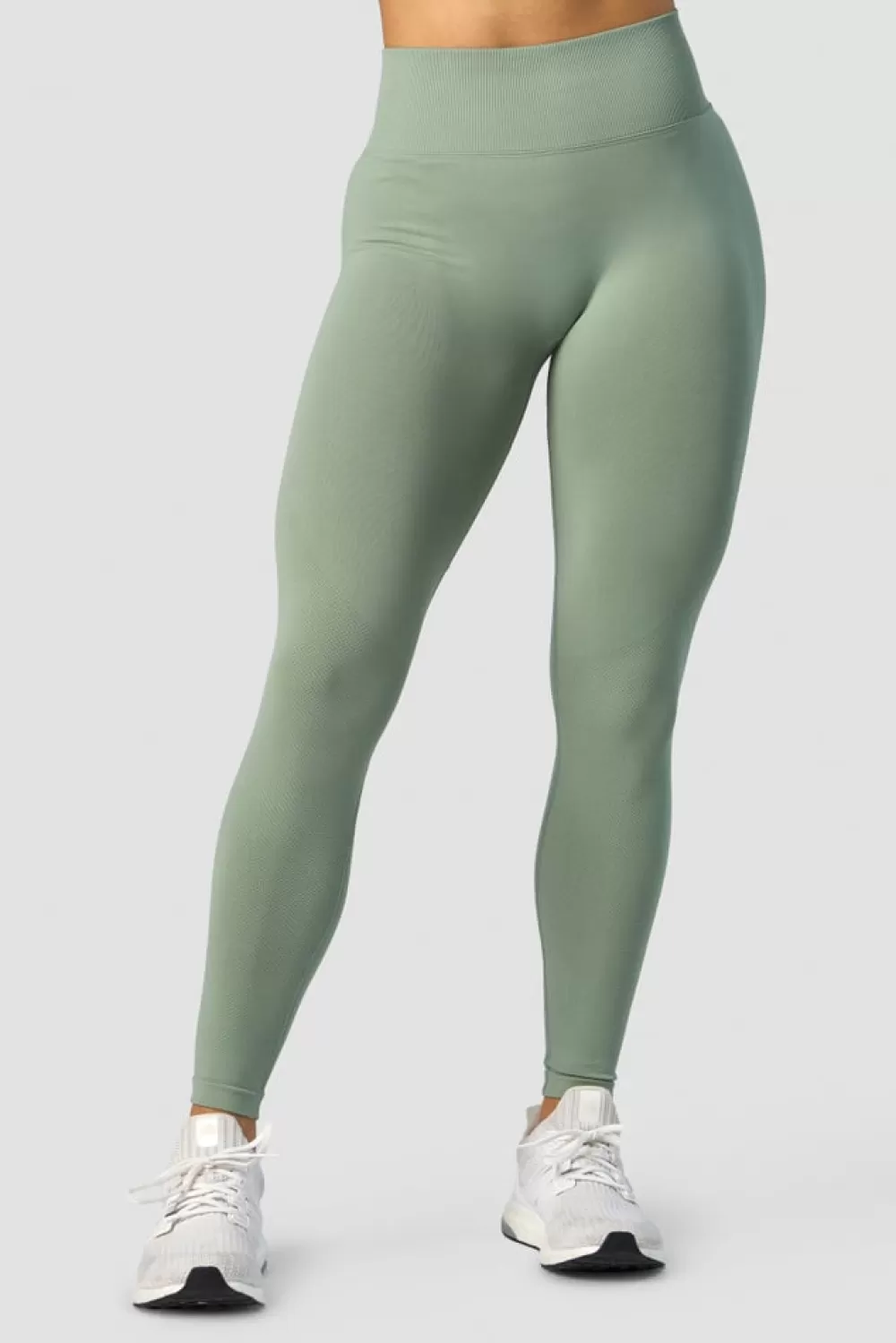 Women ICIW Define Seamless V-shape Tights Light Sage Green