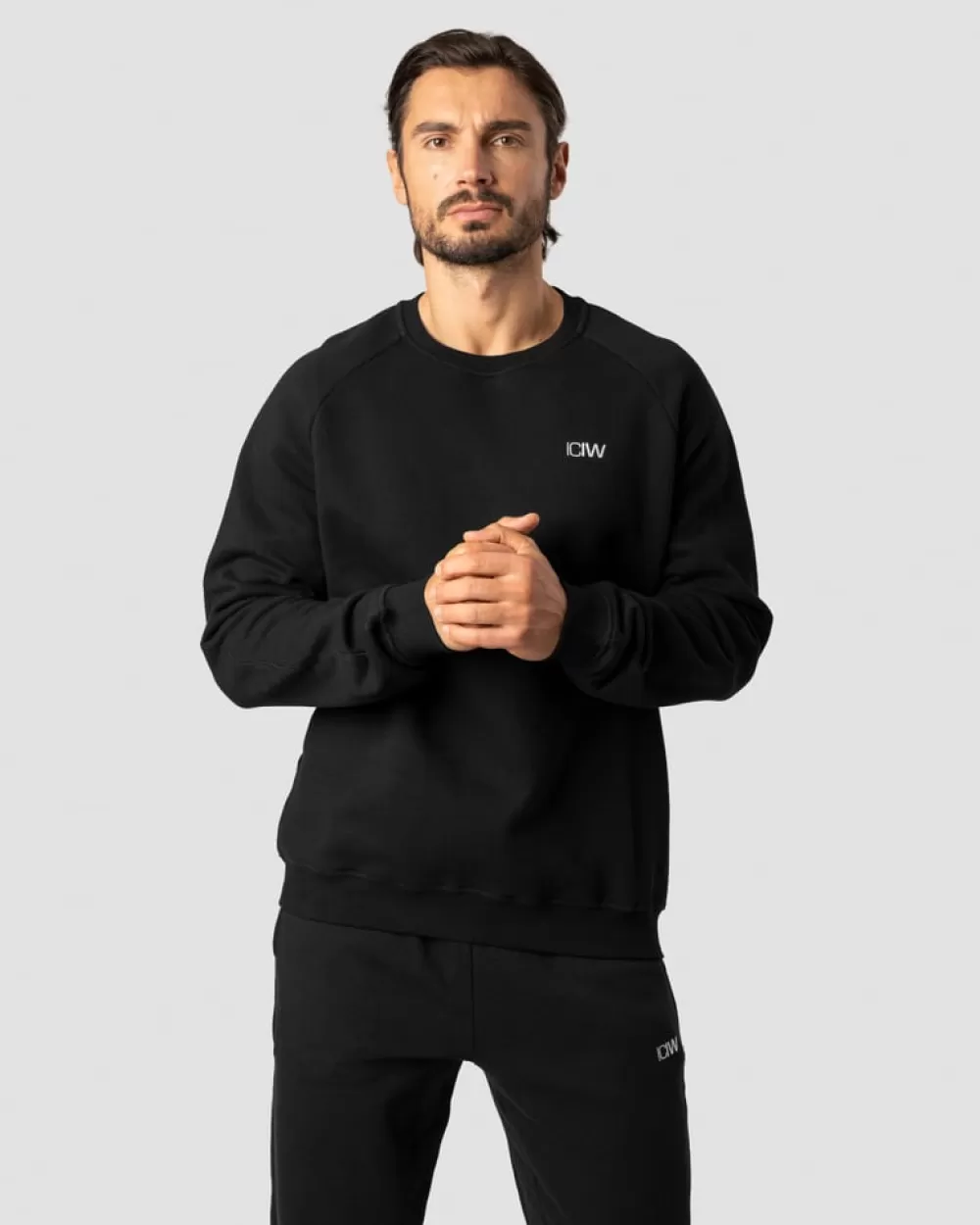 ICIW Essential Crewneck Black Men