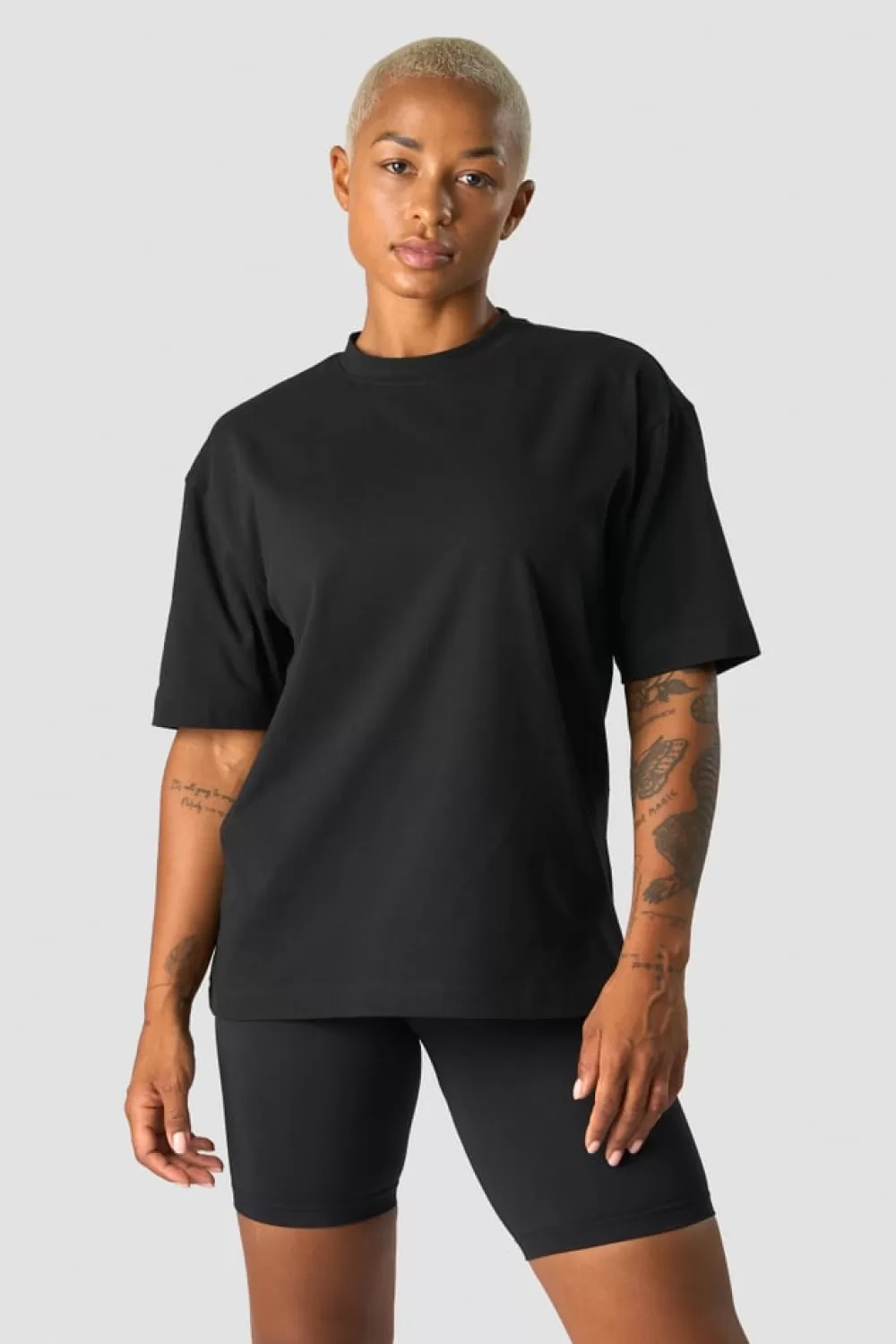 Women ICIW Everyday Cotton T-shirt Black