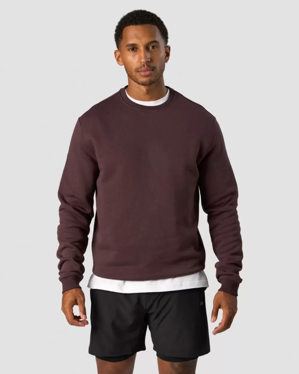 Women ICIW Everyday Crewneck Men Burgundy