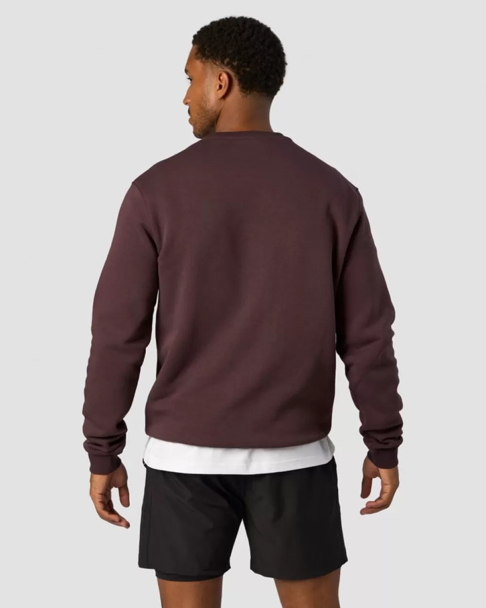 Women ICIW Everyday Crewneck Men Burgundy