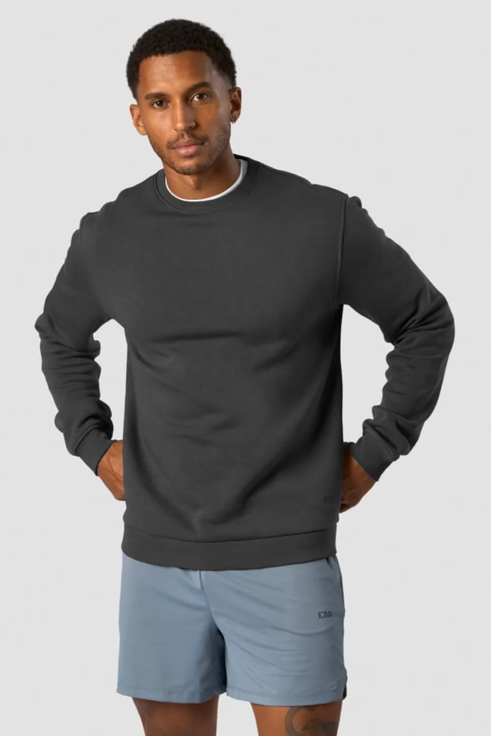 Women ICIW Everyday Crewneck Men Dark Grey