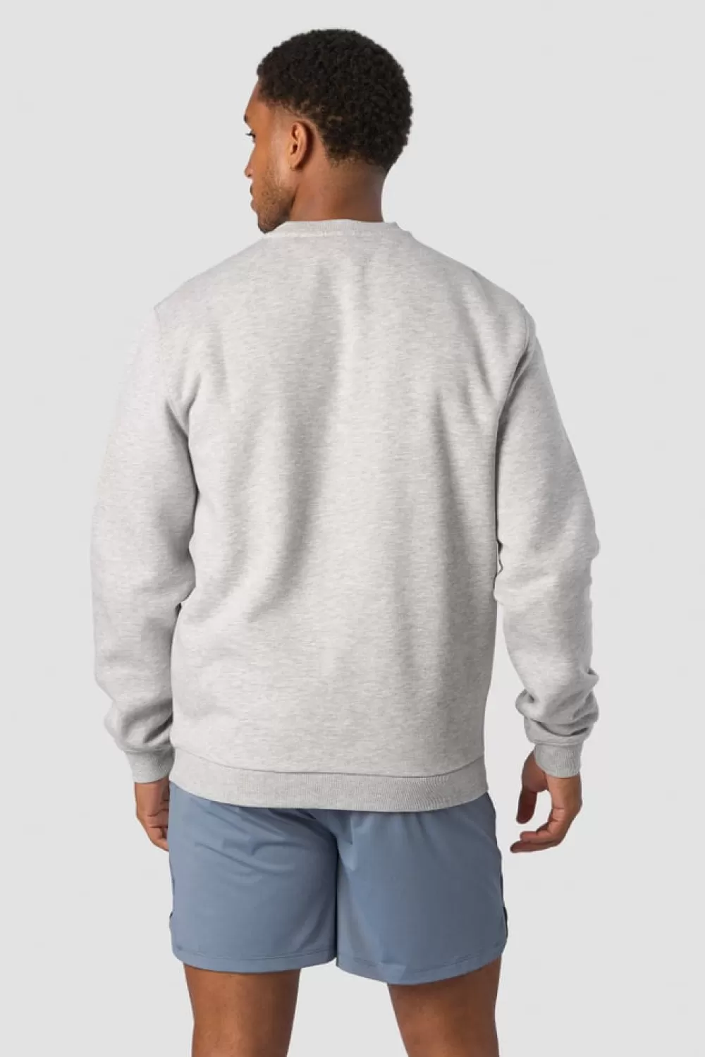 Women ICIW Everyday Crewneck Men Light Grey Melange