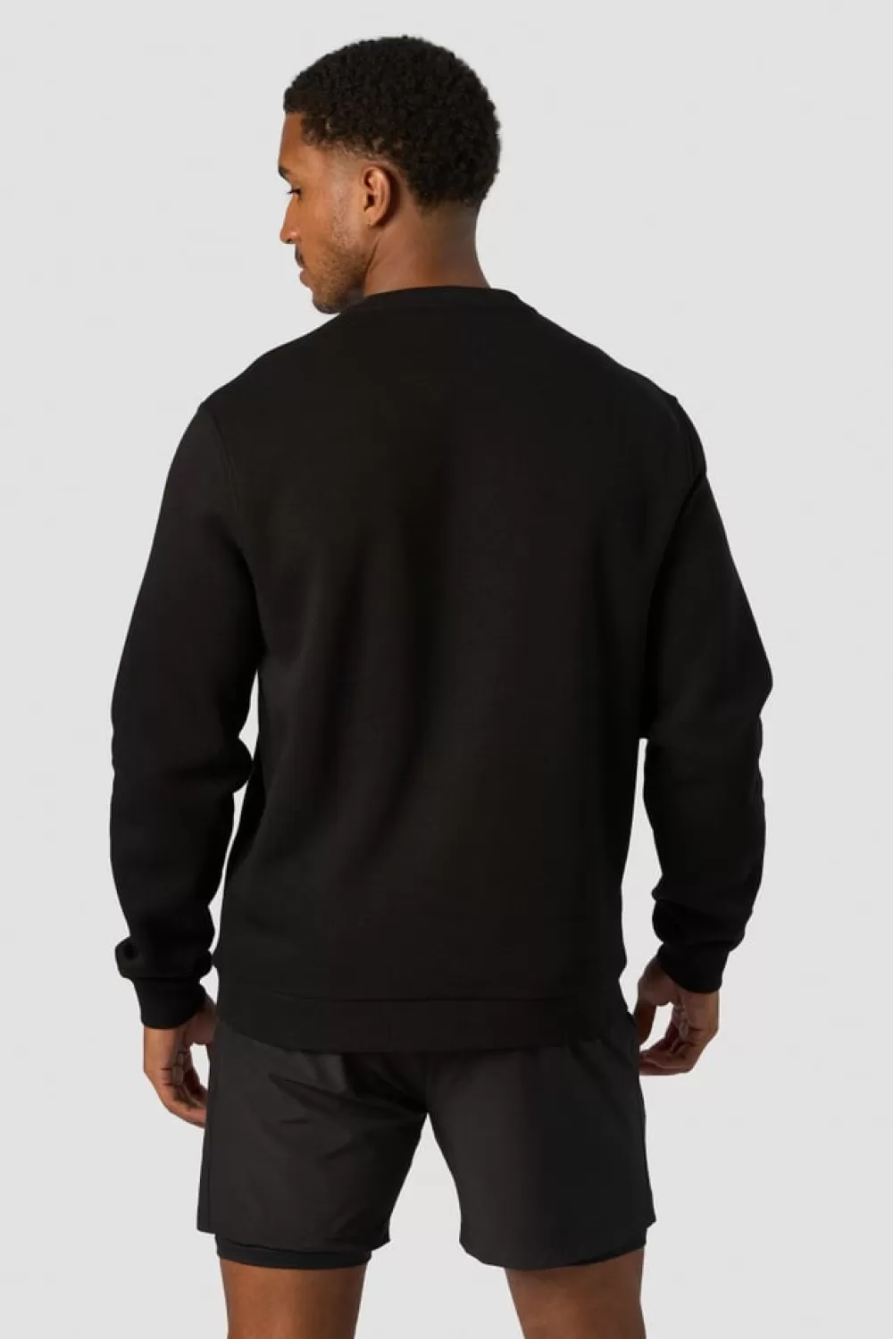 Women ICIW Everyday Crewneck Side Logo Men Black