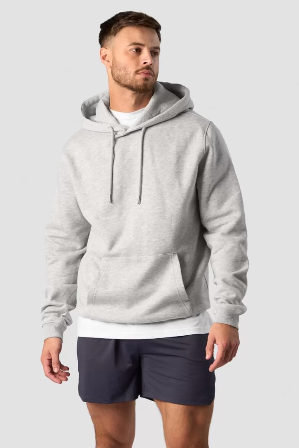 Women ICIW Everyday Hoodie Men Light Grey Melange