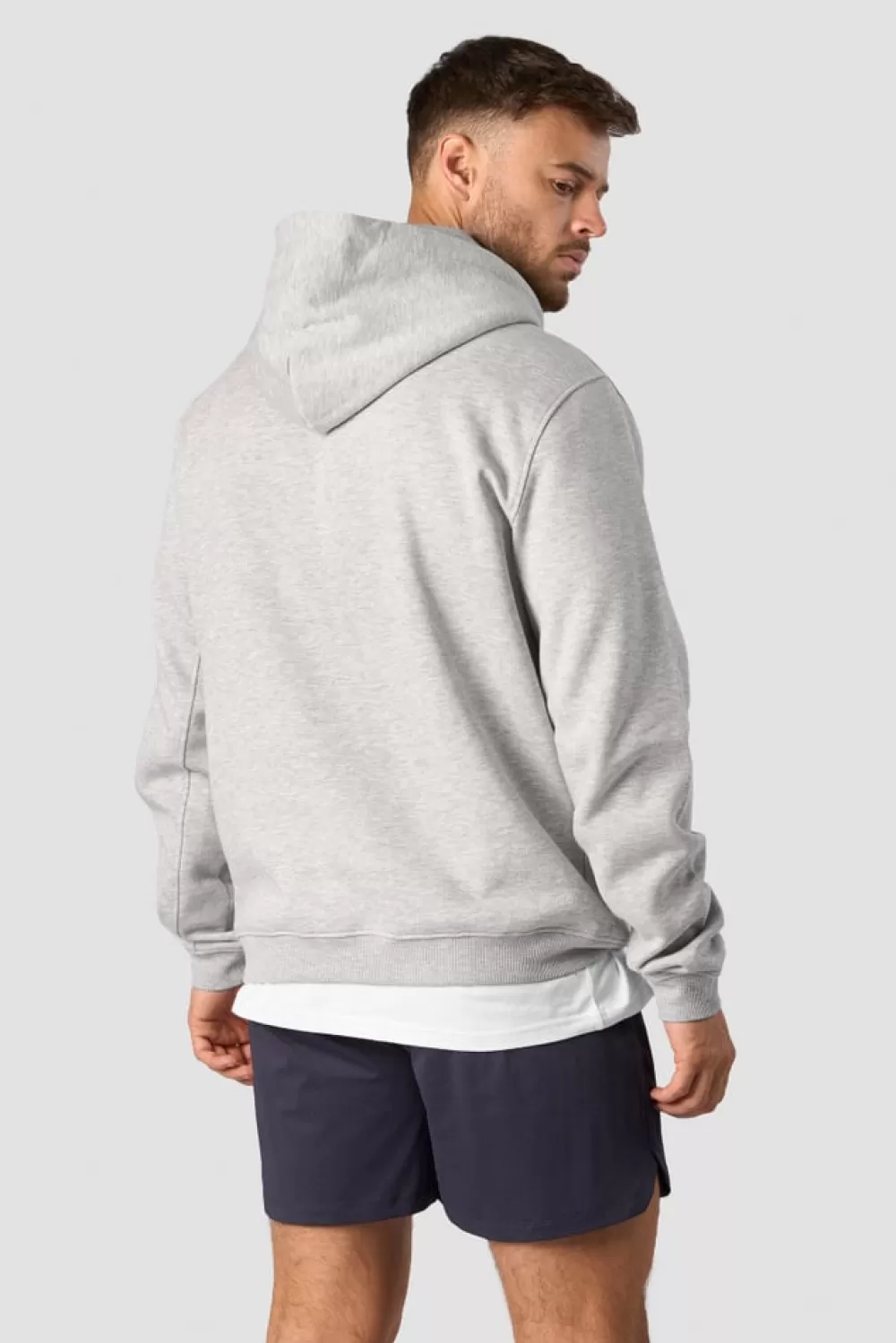 Women ICIW Everyday Hoodie Men Light Grey Melange