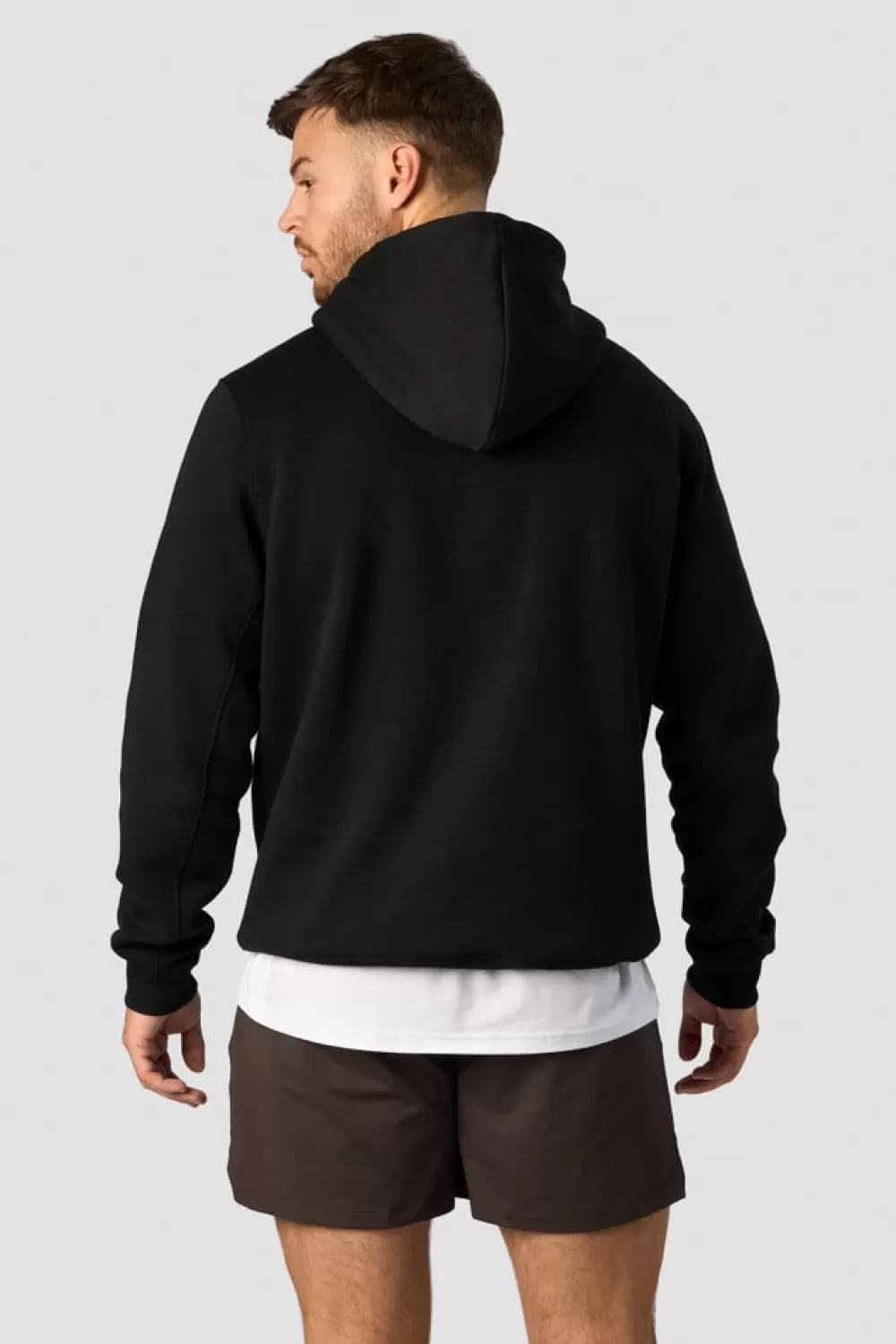 Women ICIW Everyday Hoodie Side Logo Men Black