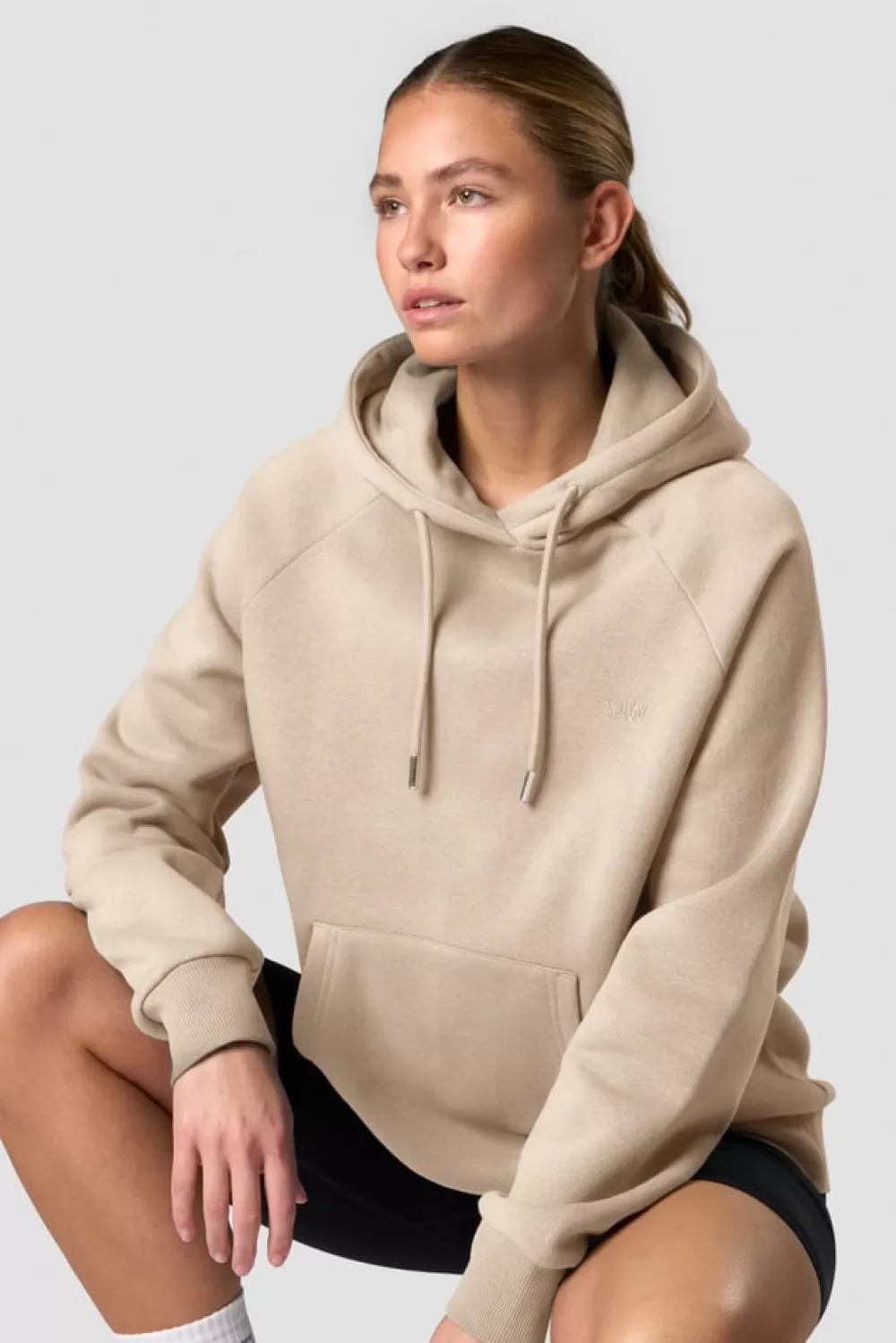 Women ICIW Everyday Hoodie Wmn Beige