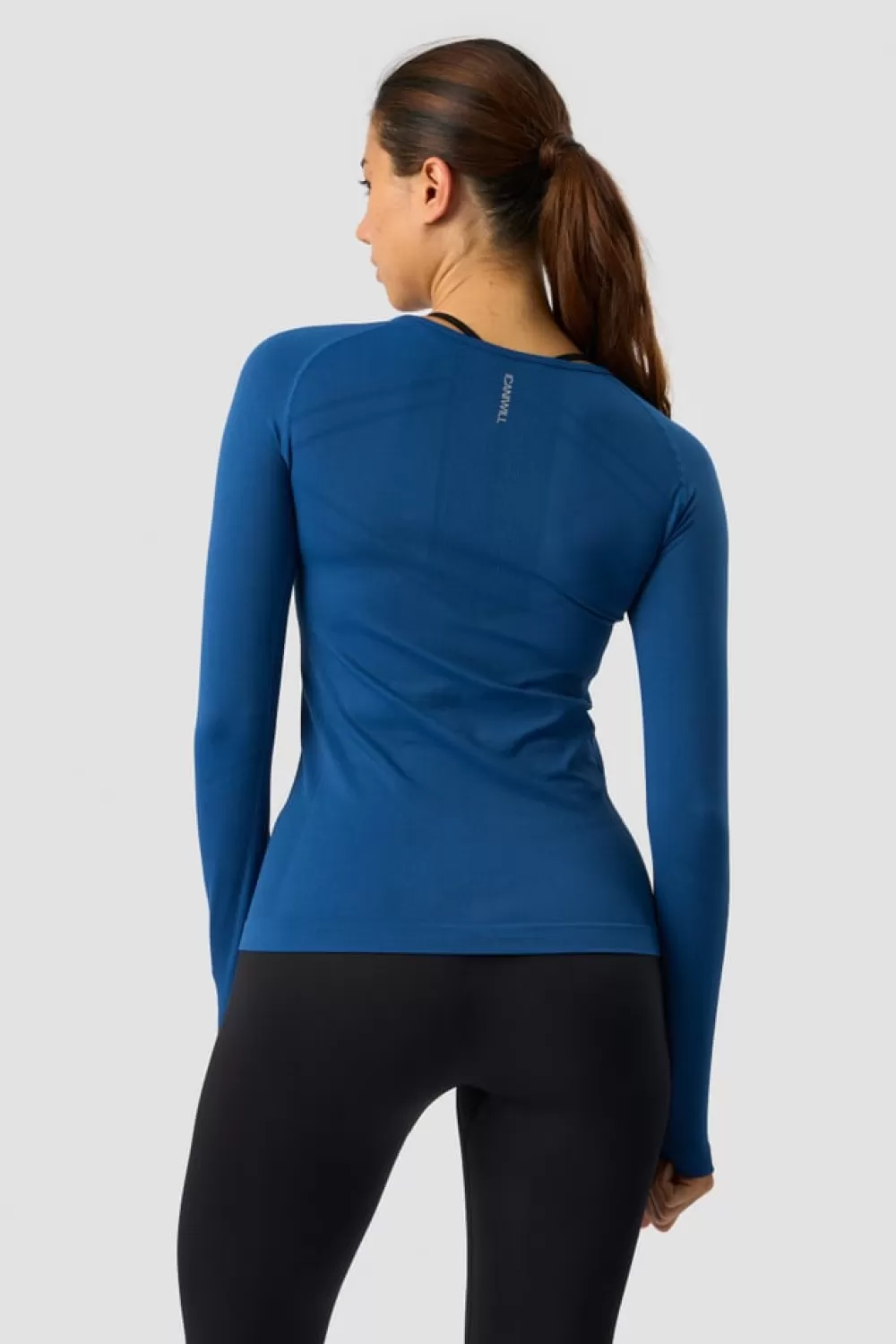 Women ICIW Everyday Seamless LS Dark Navy