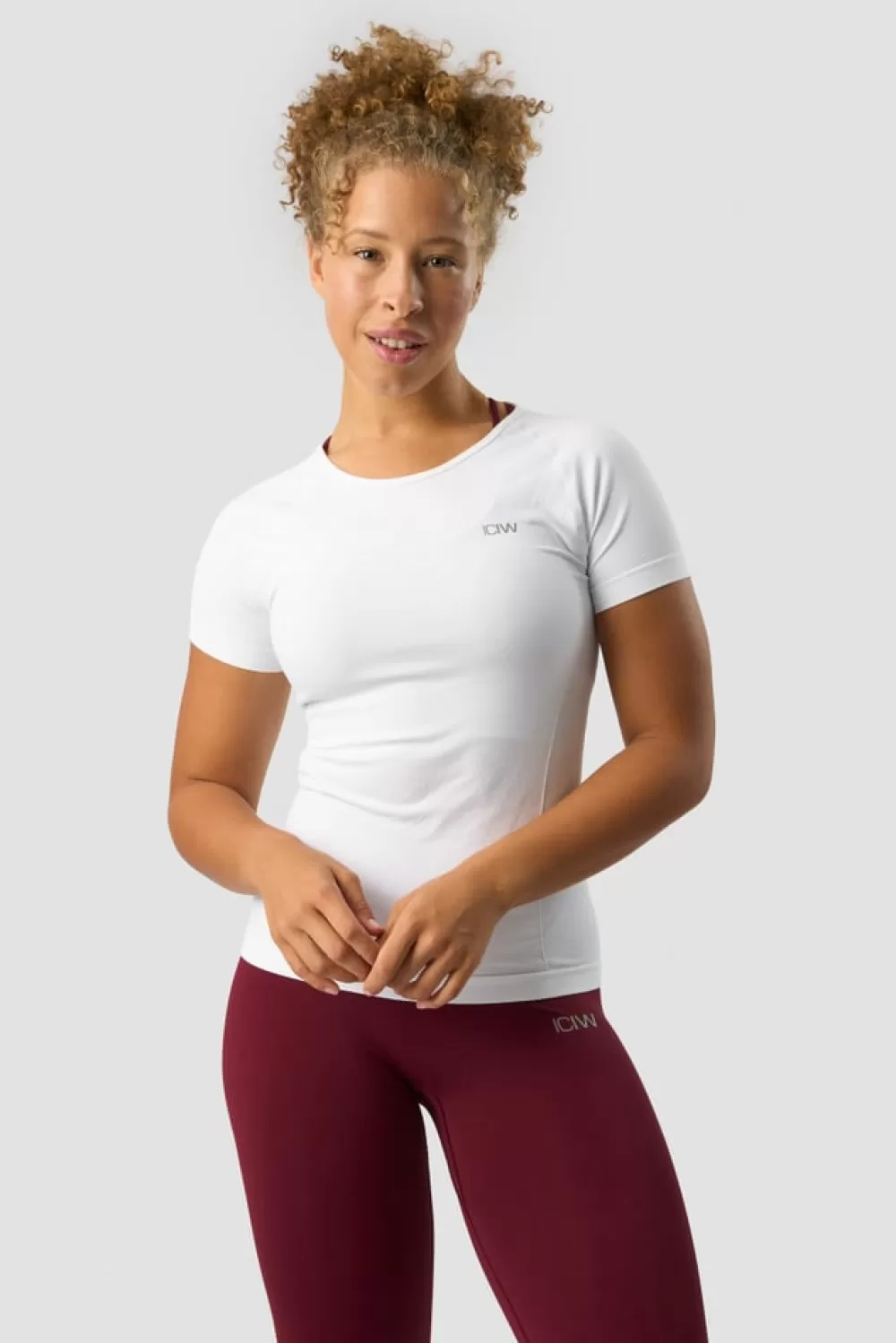 Women ICIW Everyday Seamless T-shirt White