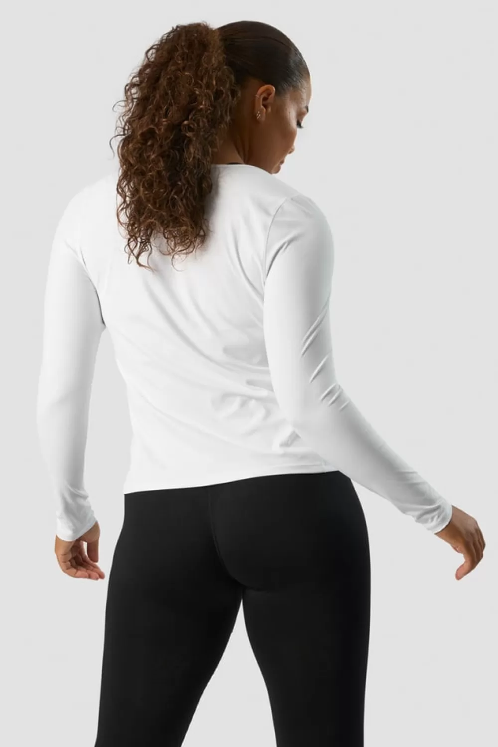 Women ICIW Everyday Tech Long Sleeve White