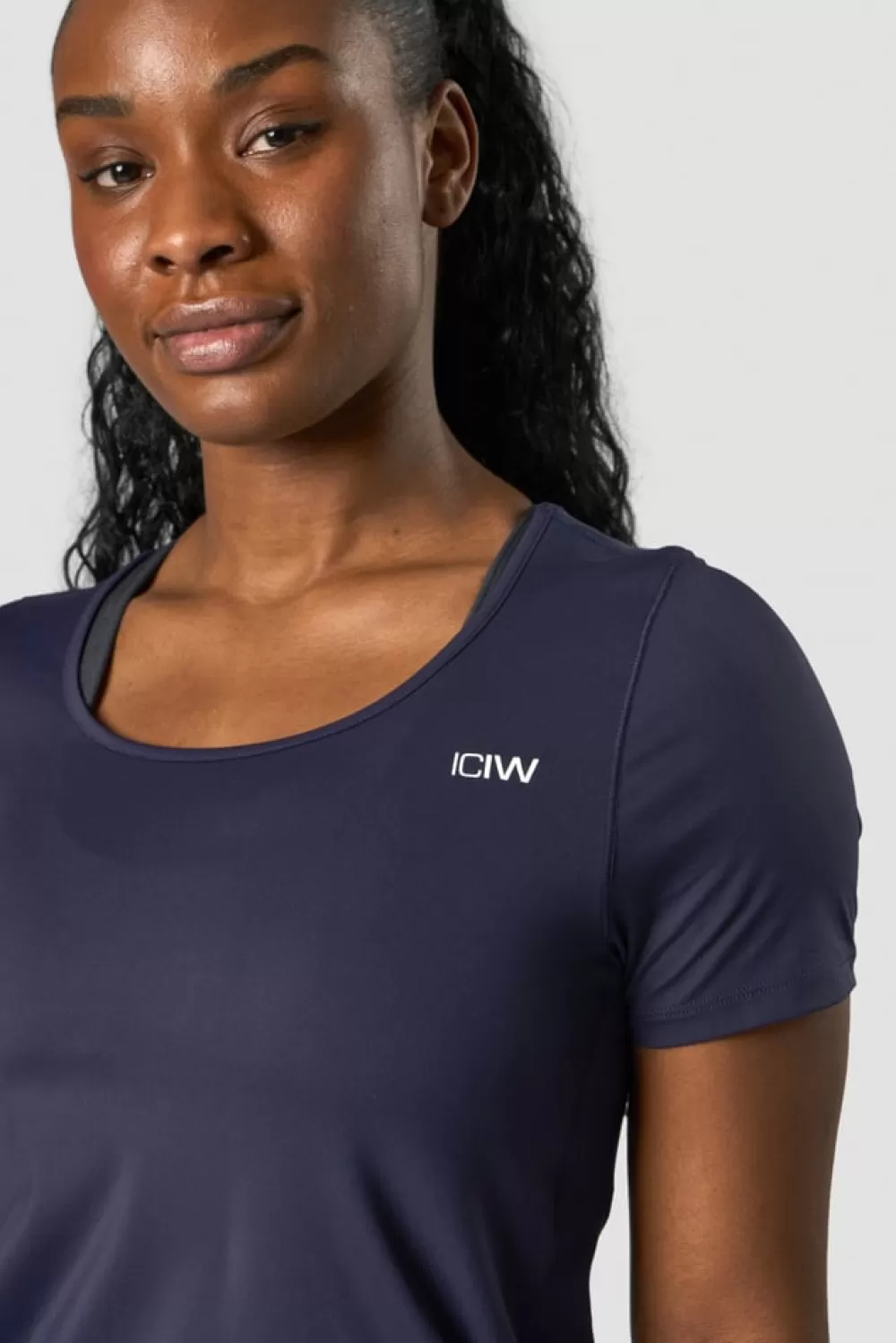 Women ICIW Everyday Tech T-shirt Wmn Navy