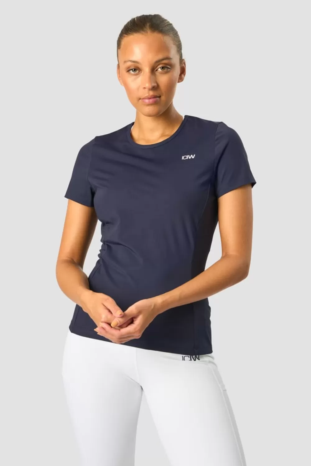 Women ICIW Everyday Training T-shirt Navy