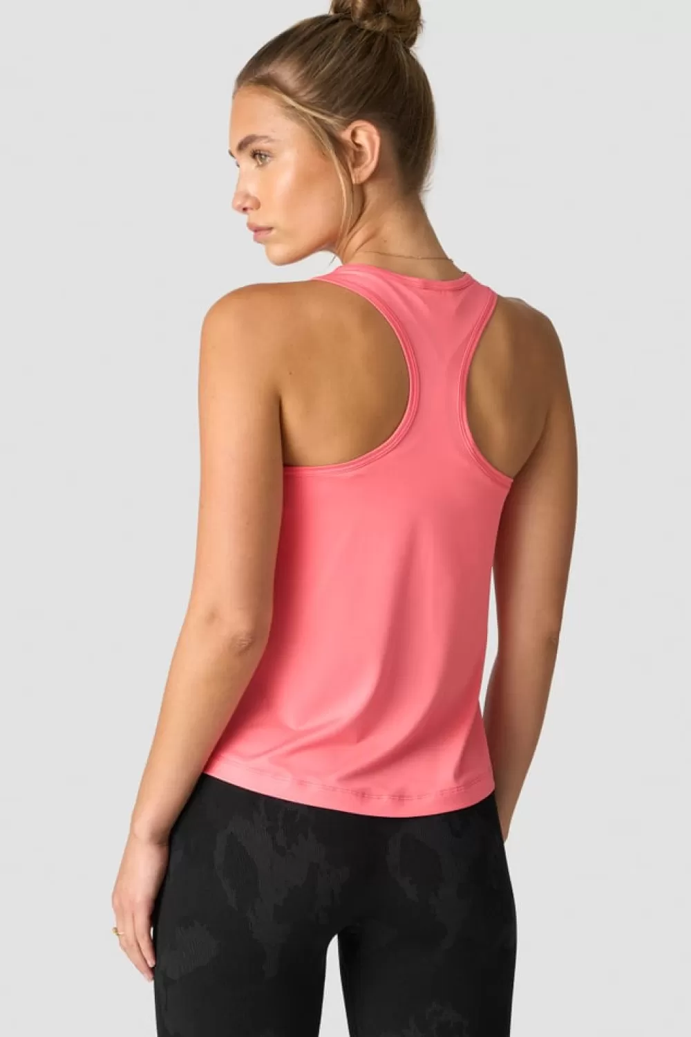 Women ICIW High Neck Tank Top Wmn Rose