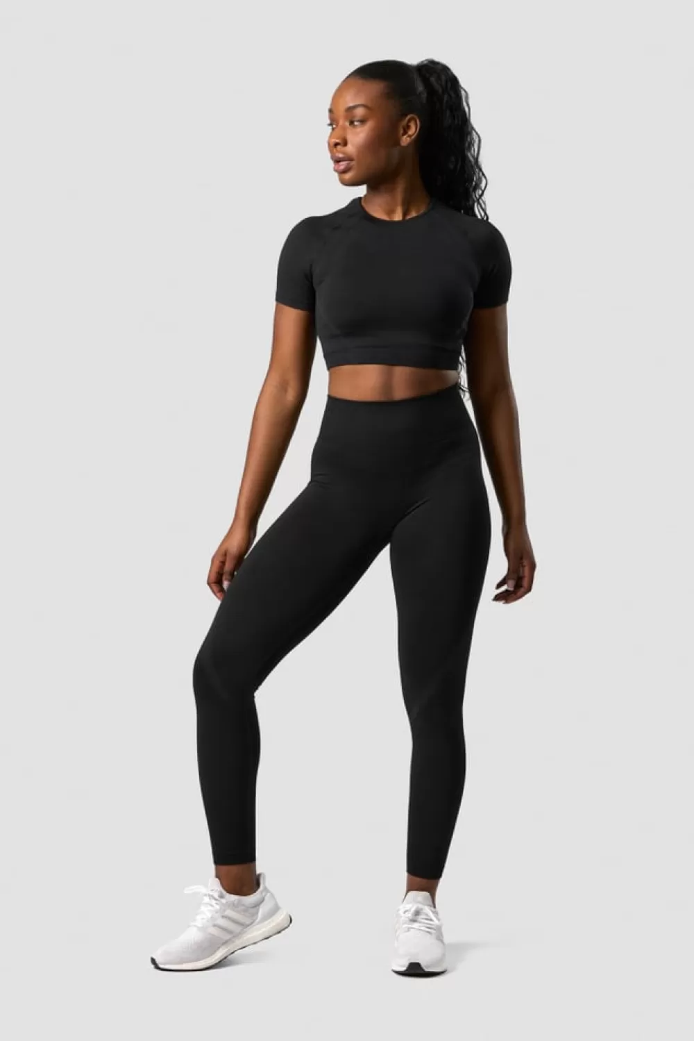 Women ICIW Impact Seamless V-shape Tights Black