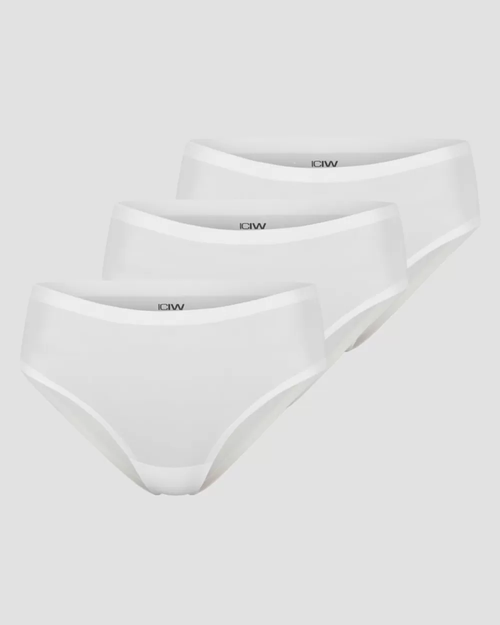 Women ICIW Invisible Hipster 3-pack White