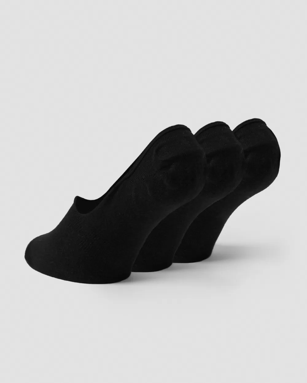 Women ICIW Invisible Socks 3-pack Black