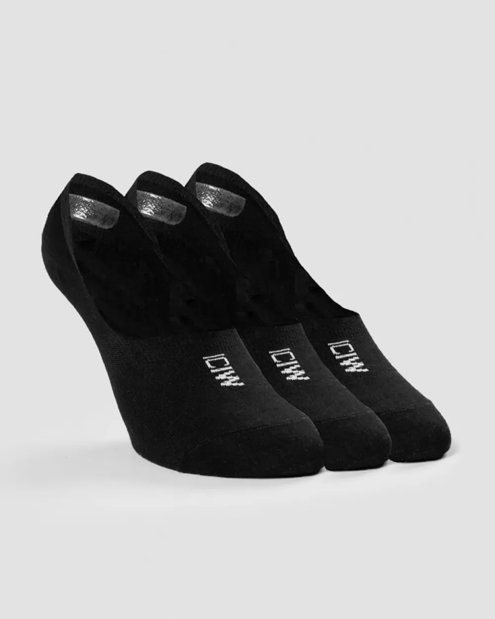 Women ICIW Invisible Socks 3-pack Black