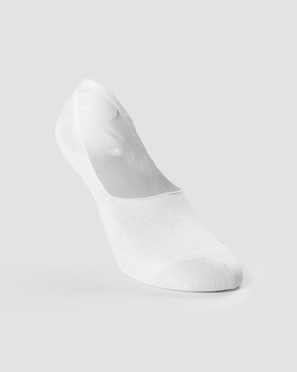 Women ICIW Invisible Socks White