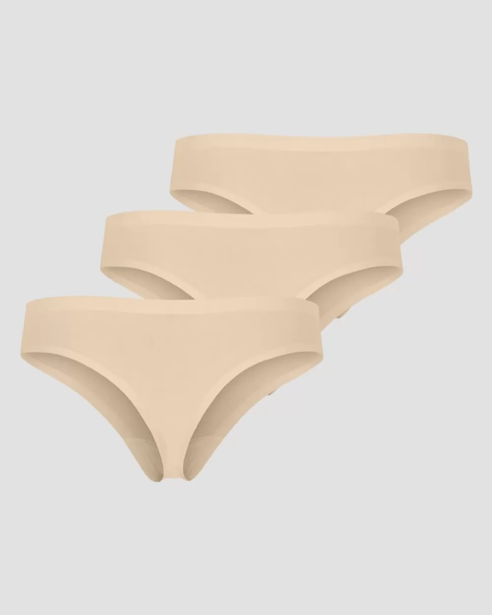 Women ICIW Invisible Thong 3-pack Beige