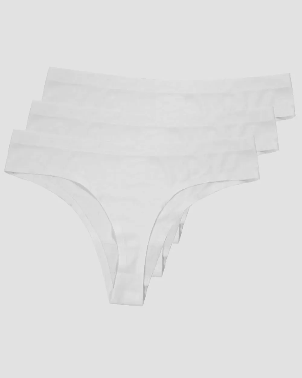 Women ICIW Invisible Thong 3-pack White