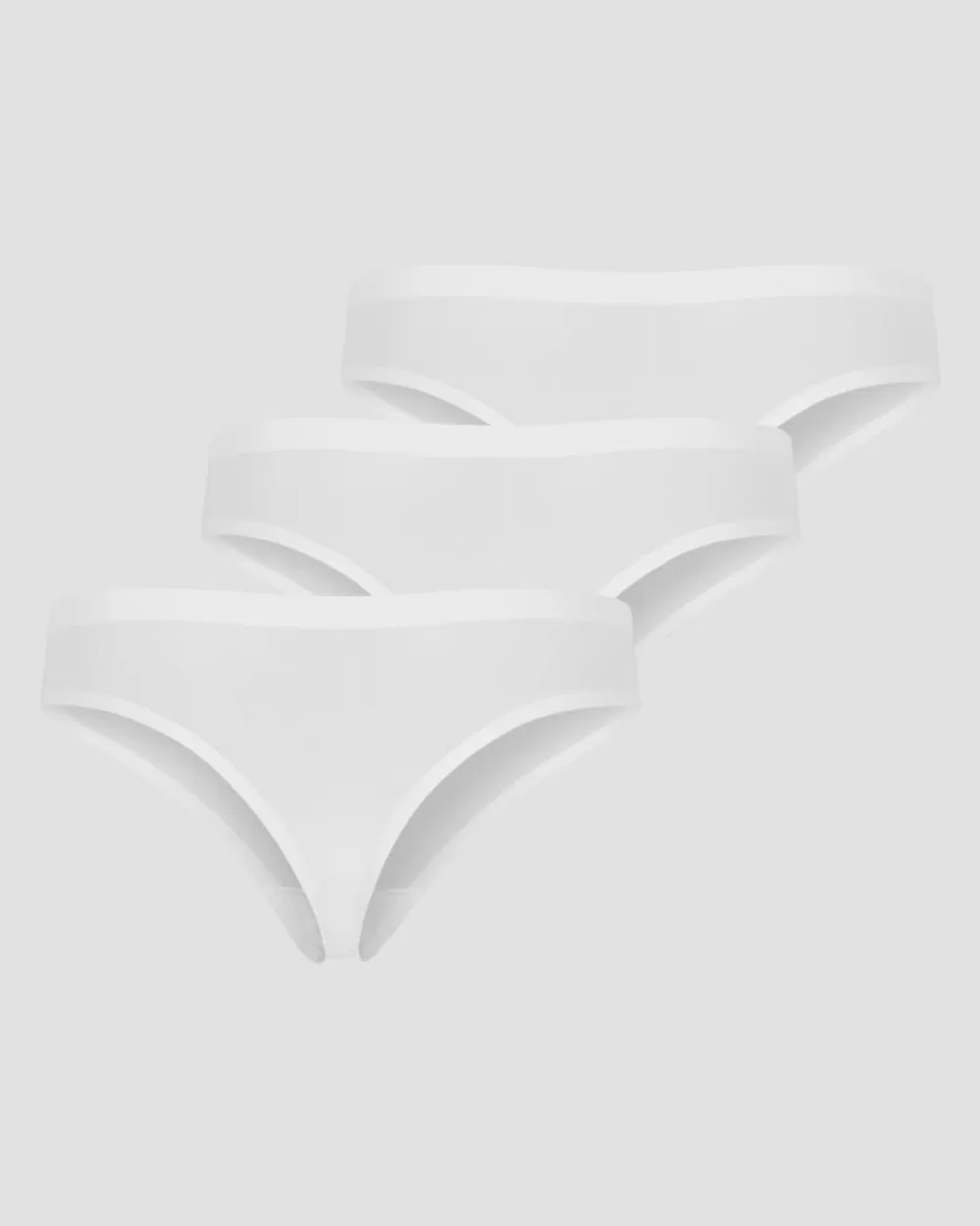 Women ICIW Invisible Thong 3-pack White