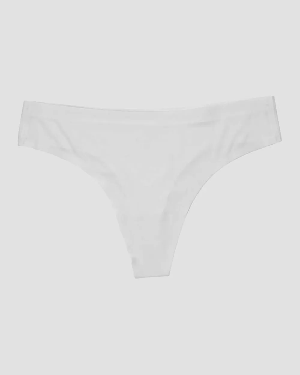 Women ICIW Invisible Thong White