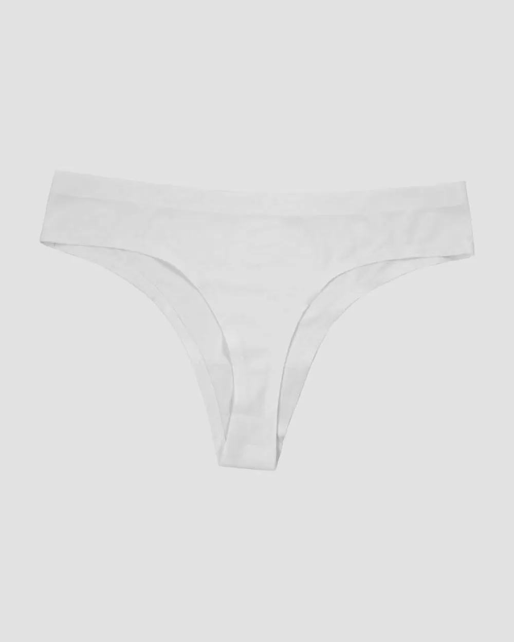 Women ICIW Invisible Thong White