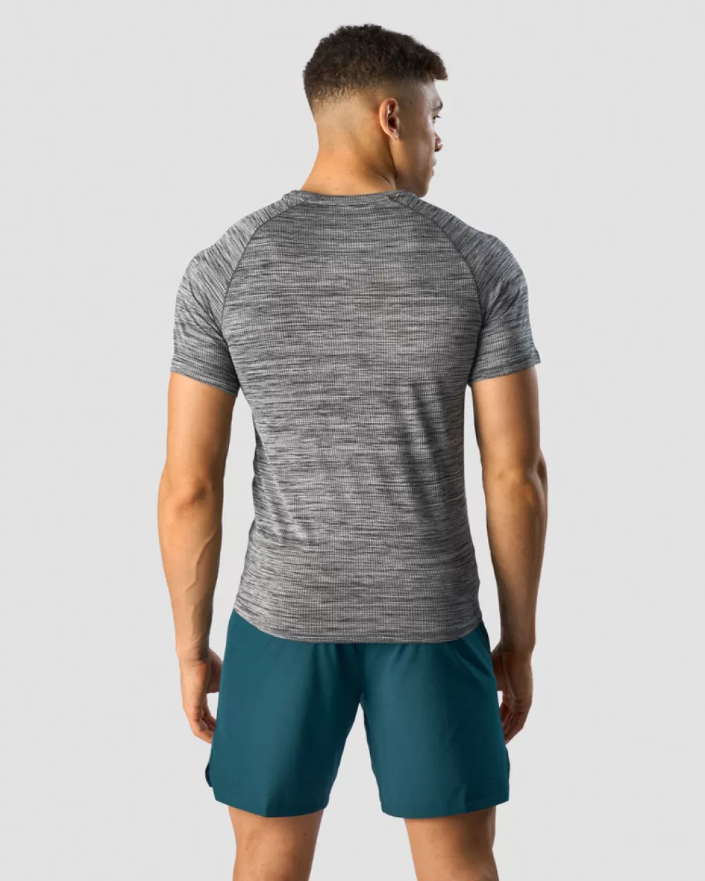 ICIW Levitech T-shirt Raglan Men Light Grey Melange