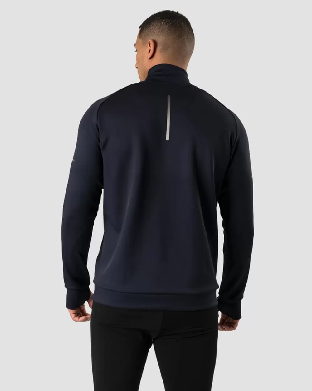 ICIW Mercury 1/4 Zip Crewneck Navy