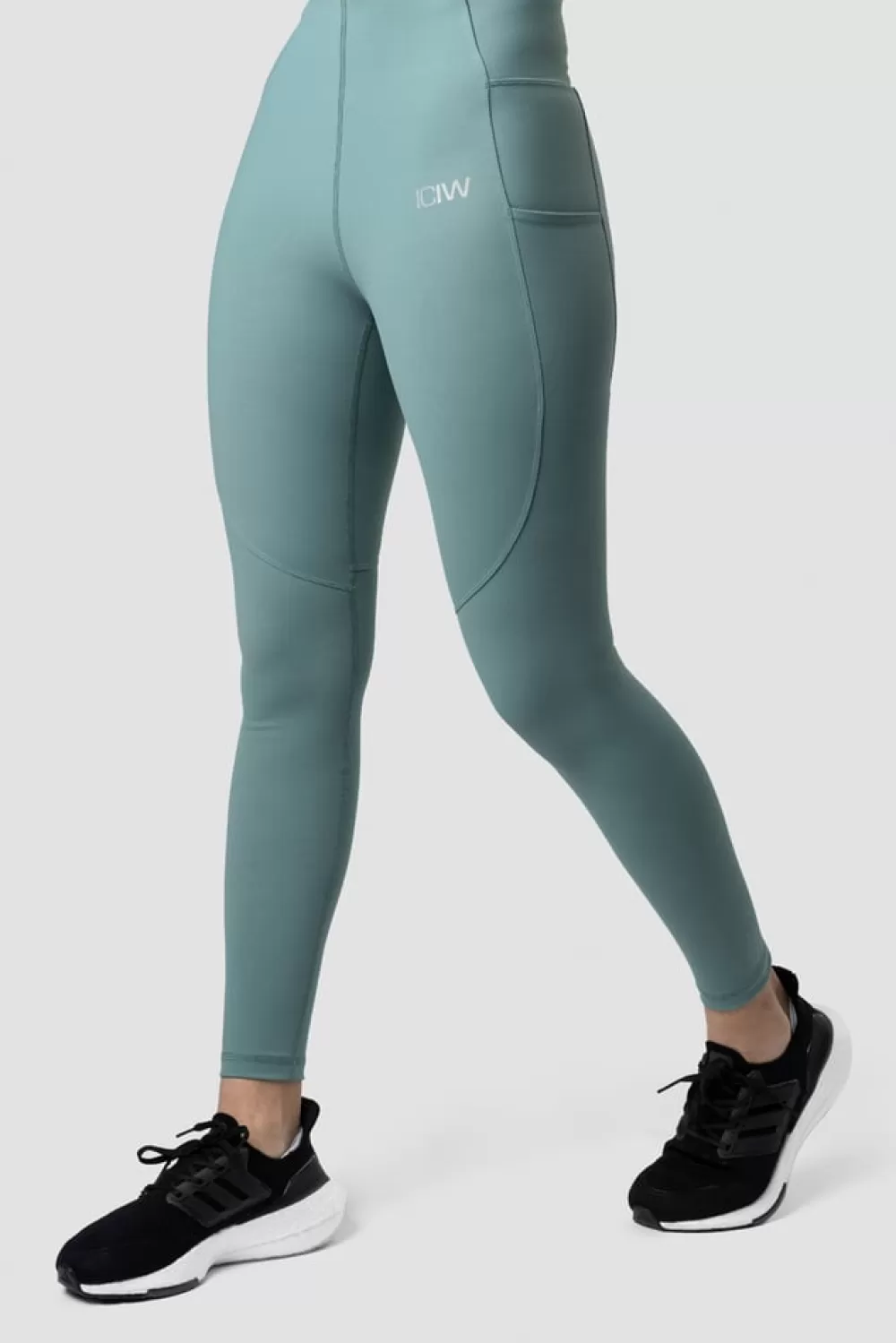 Women ICIW Mercury Compression Tights Wmn Aqua Green