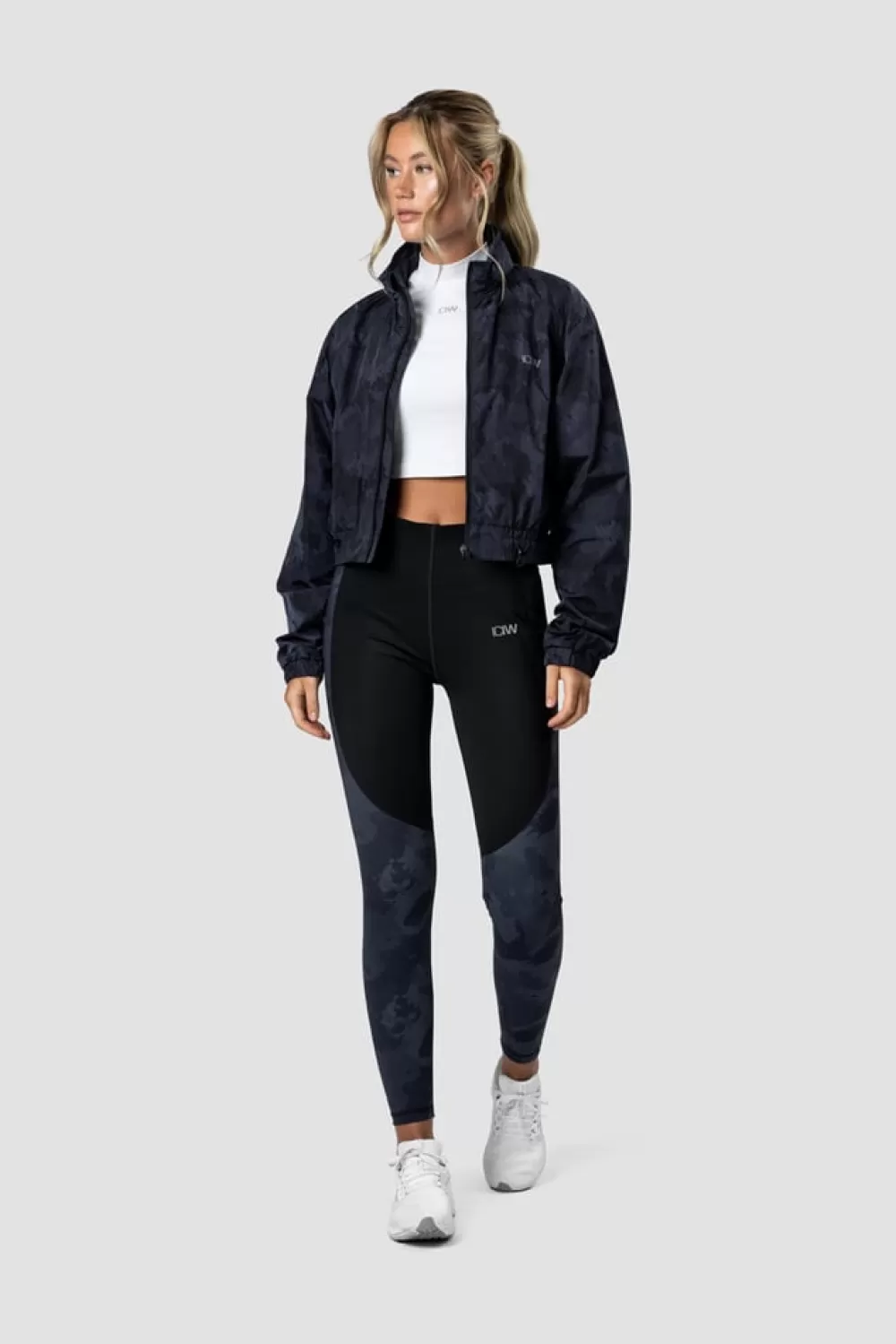 Women ICIW Mercury Cropped Jacket Camo