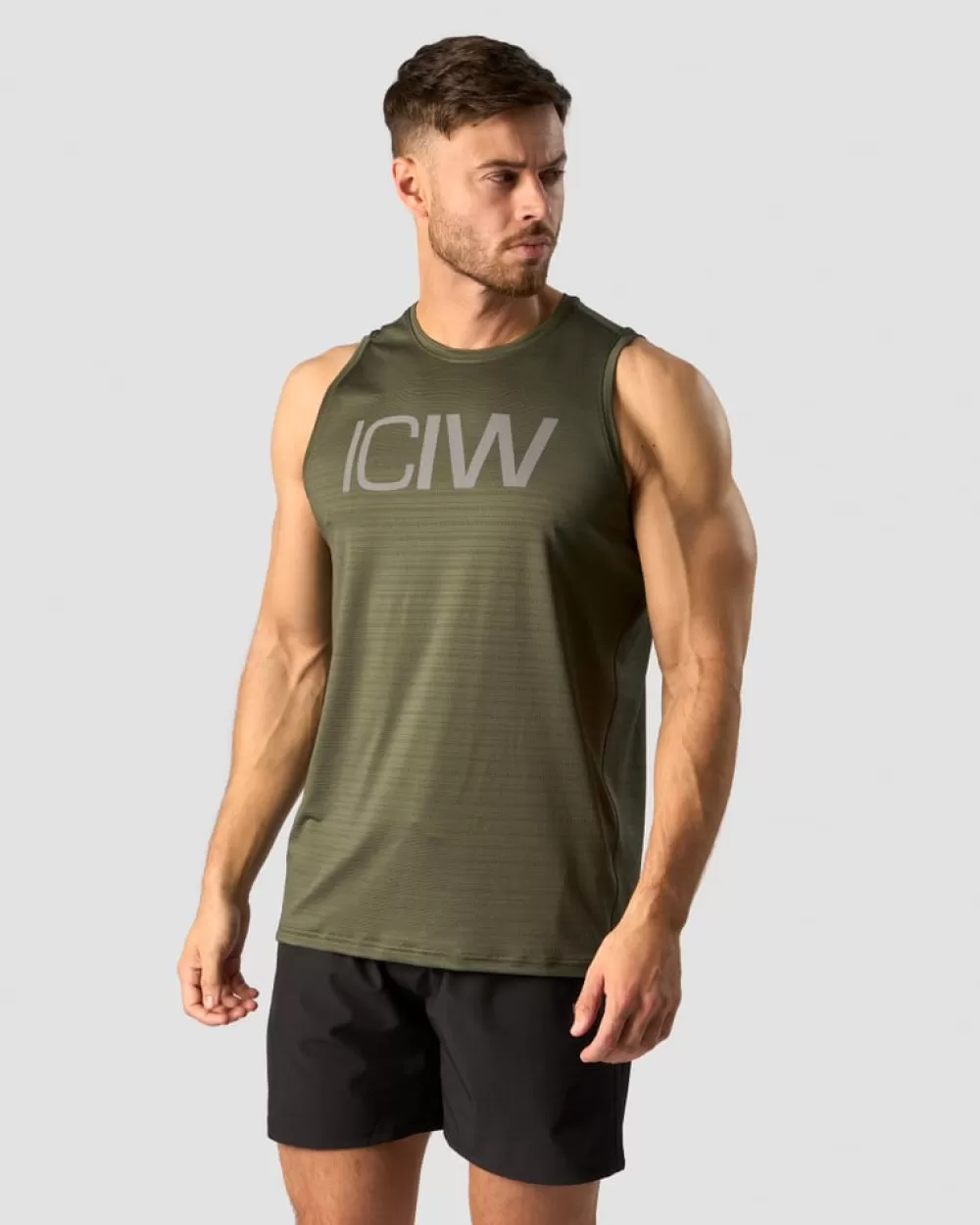 ICIW Mercury Tank Top Pine Green