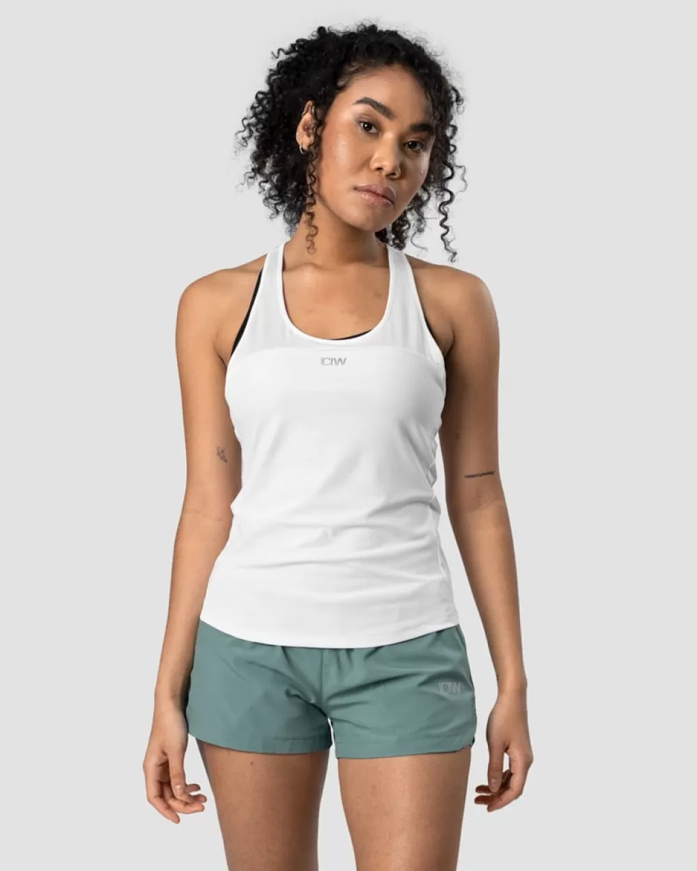 Women ICIW Mercury Tank Top Wmn White